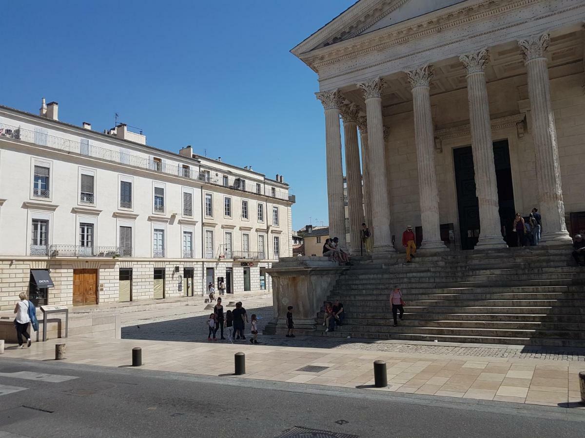 *Dolce Nimes - T2 Standing - Clim * Appartement Buitenkant foto
